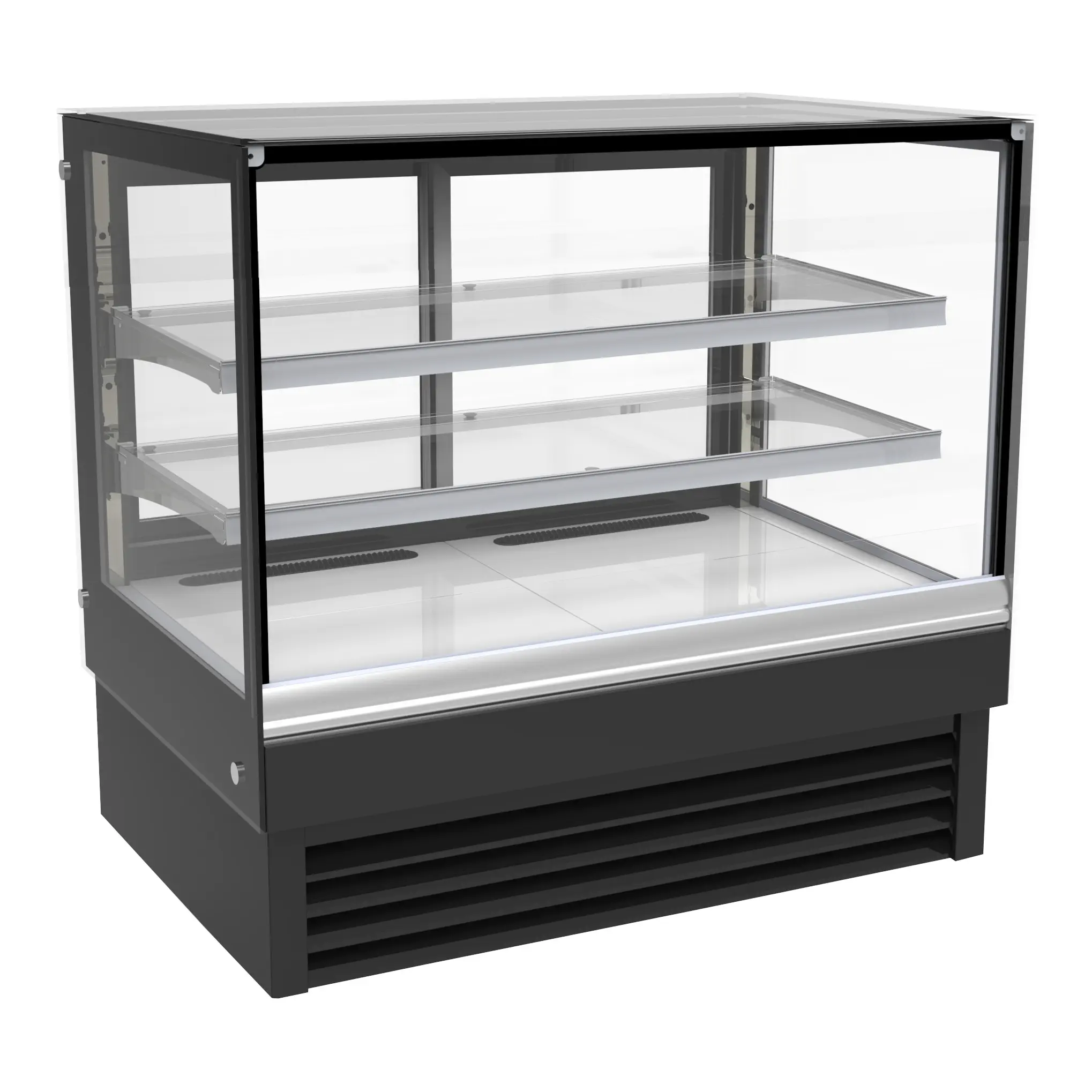 Vitrines à pâtisserie 1200mm vitrage droit