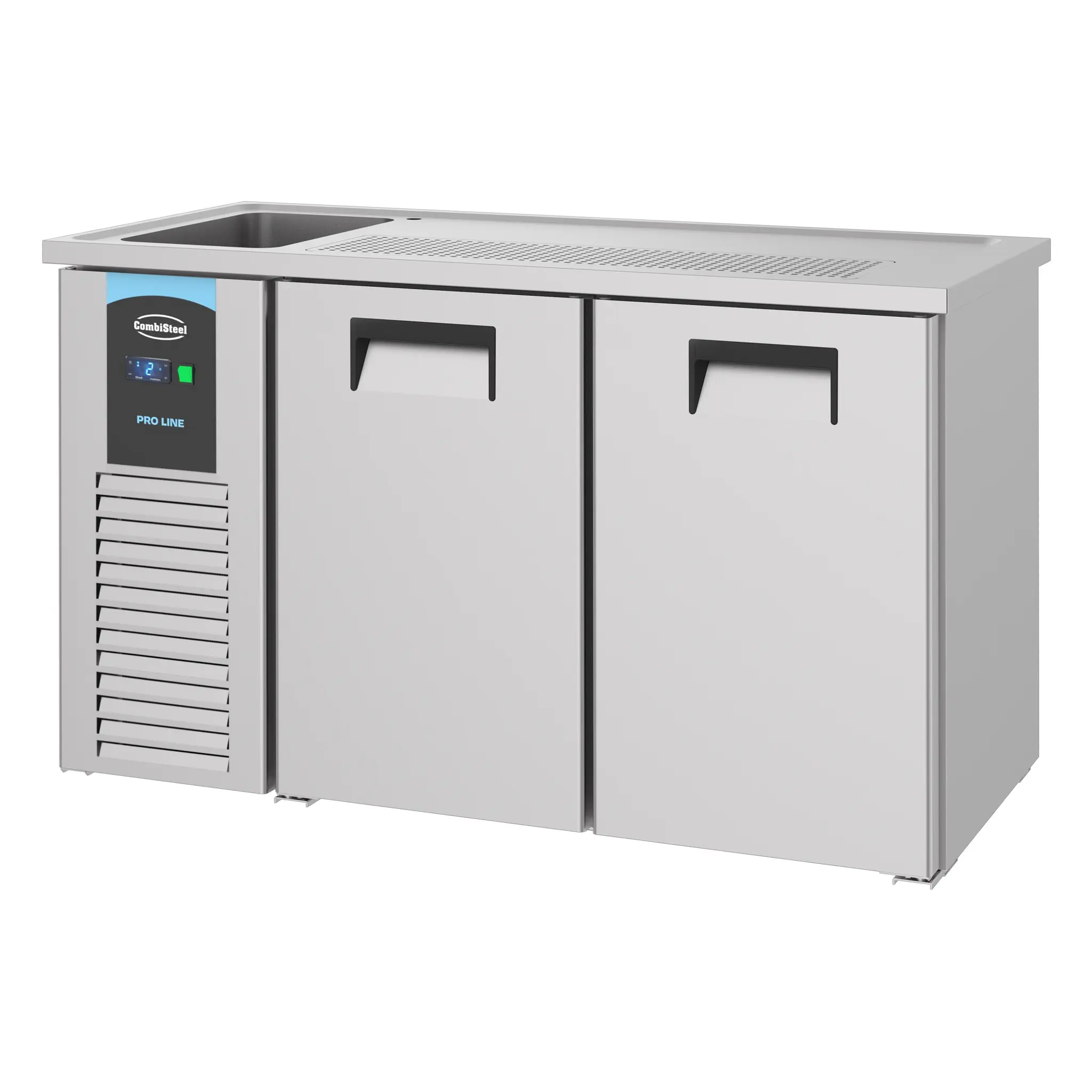 Refroidisseur de bière 2 portes groupe à gauche