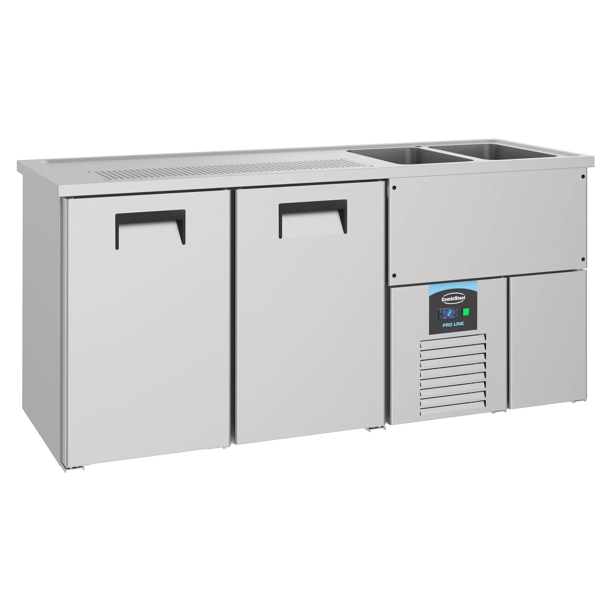 Refroidisseur de bière 2 portes groupe à droite