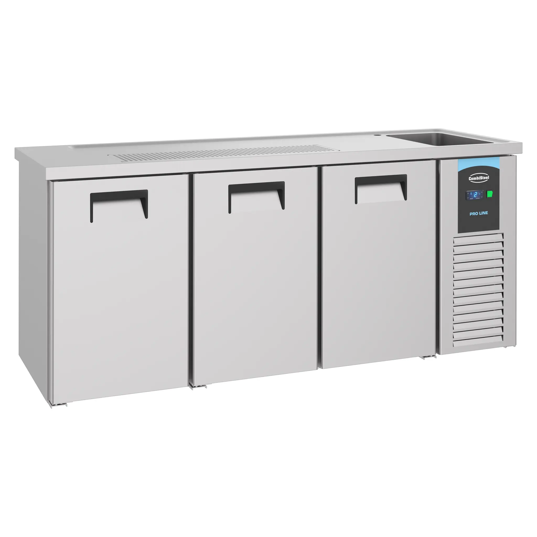 Refroidisseur de bière 3 portes groupe à droite