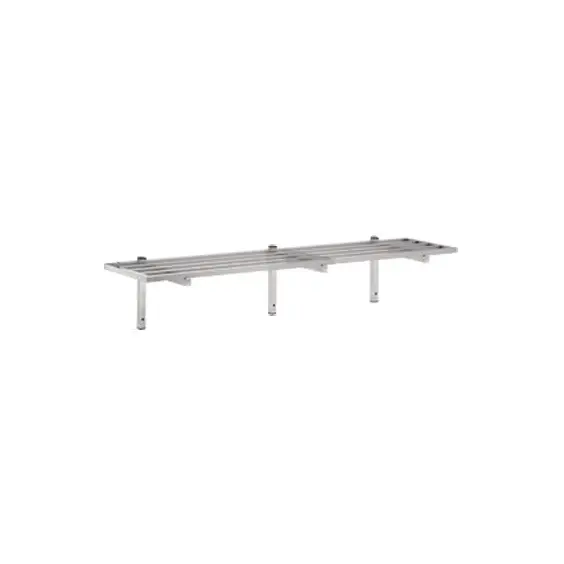 étagère murale barreaudée 1800x300  avec équerres