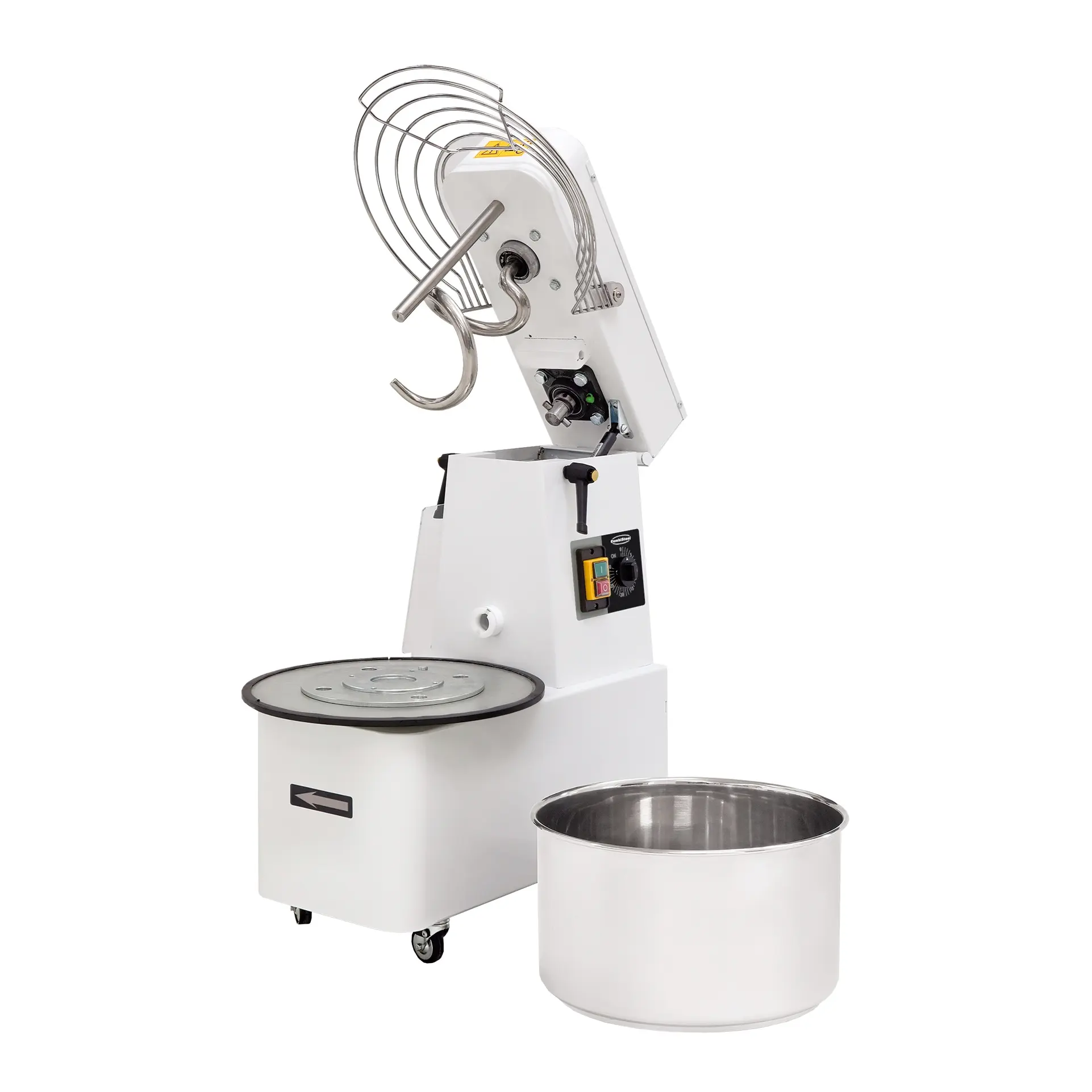 Pétrin à spirales 22 L cuve amovible