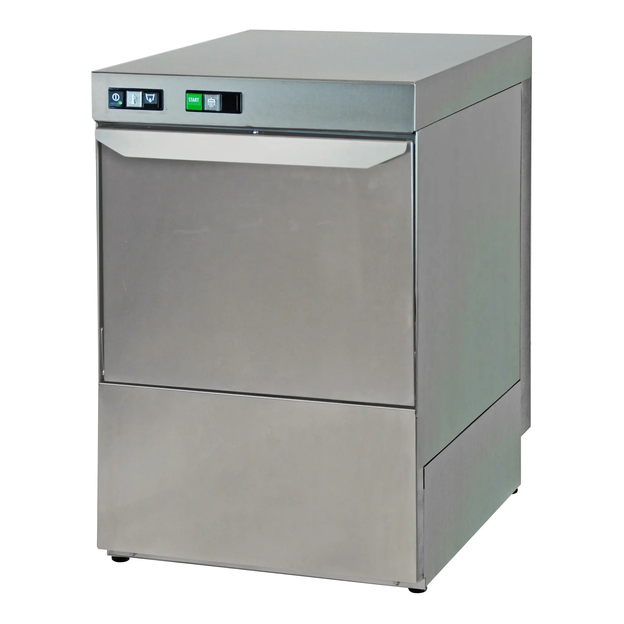 Lave-vaisselle frontal avec pompe de vidange et doseurs de produits de rinçage et détergent 400v - Standard Line