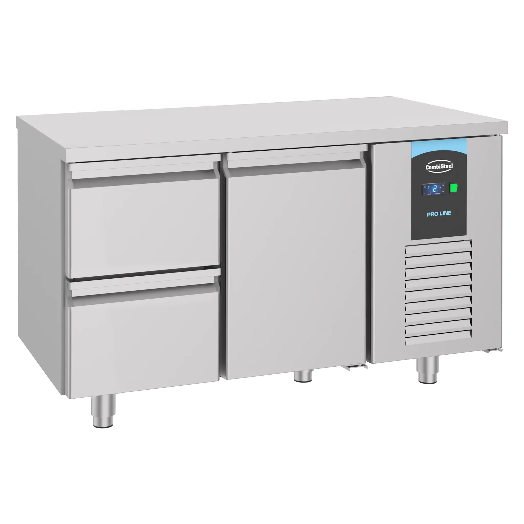 Table réfrigérée GN 1/1 1 porte 2 tiroirs - 281 L - Energy Line