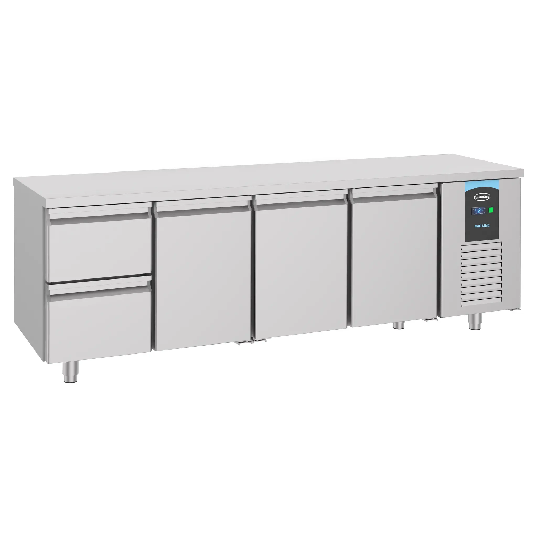 Table réfrigérée GN 1/1 3 portes 2 tiroirs - 632 L - Energy Line