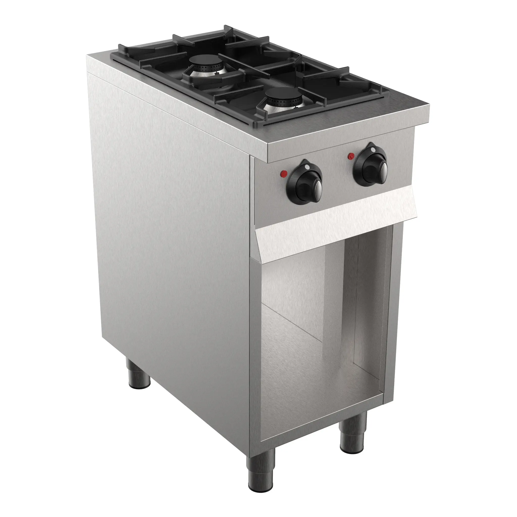 Fourneau à gaz 2 brûleurs - 13.0 kW