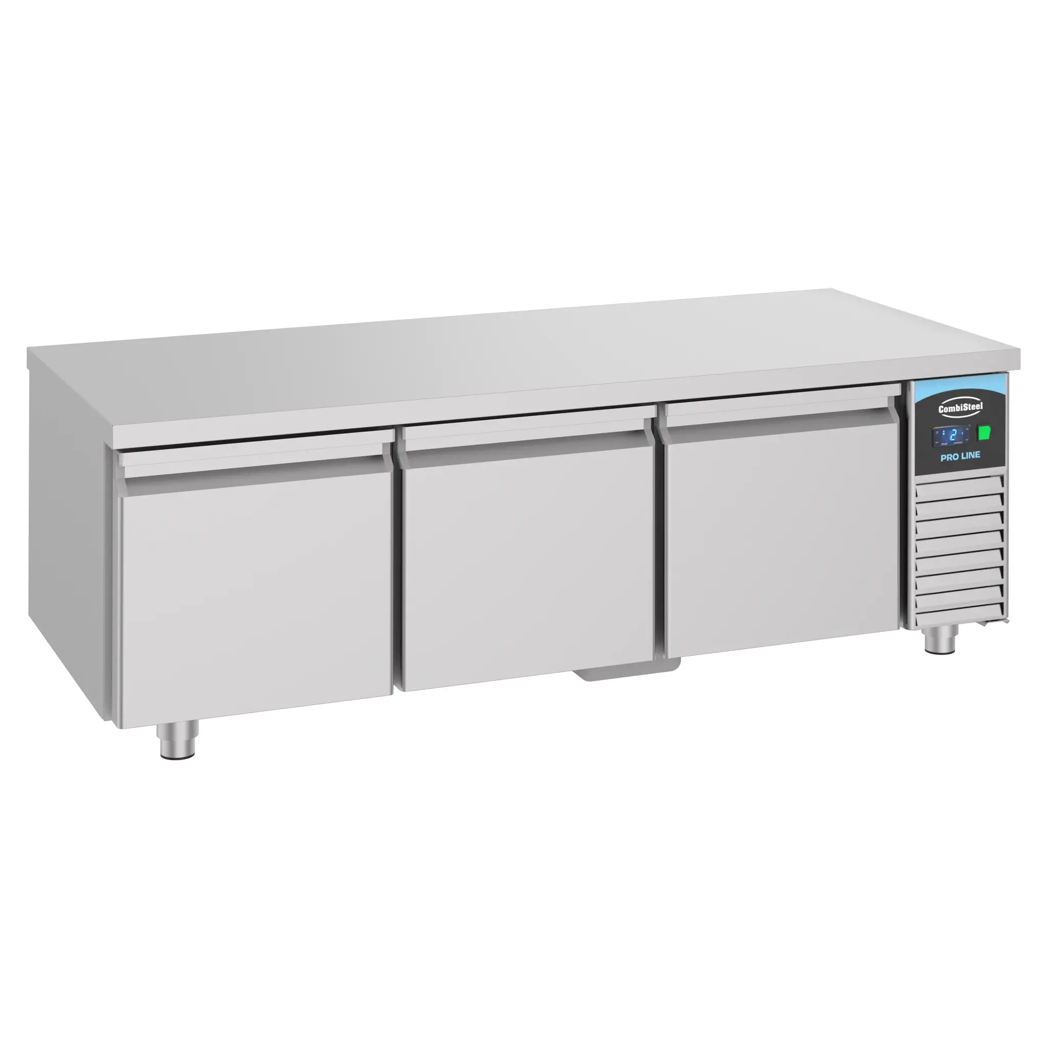 Soubassement réfrigérée hauteur 600mm 3 tiroirs - 280 L - Pro Line
