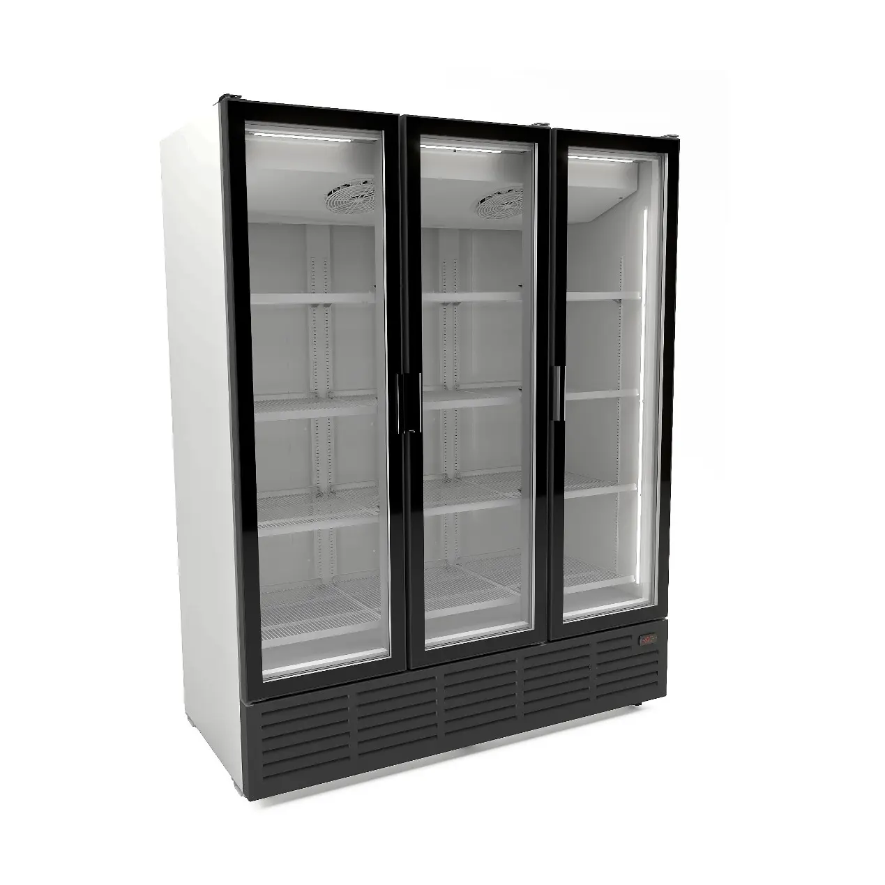 Vitrine réfrigérée positive 3 portes en verre - 1560 L