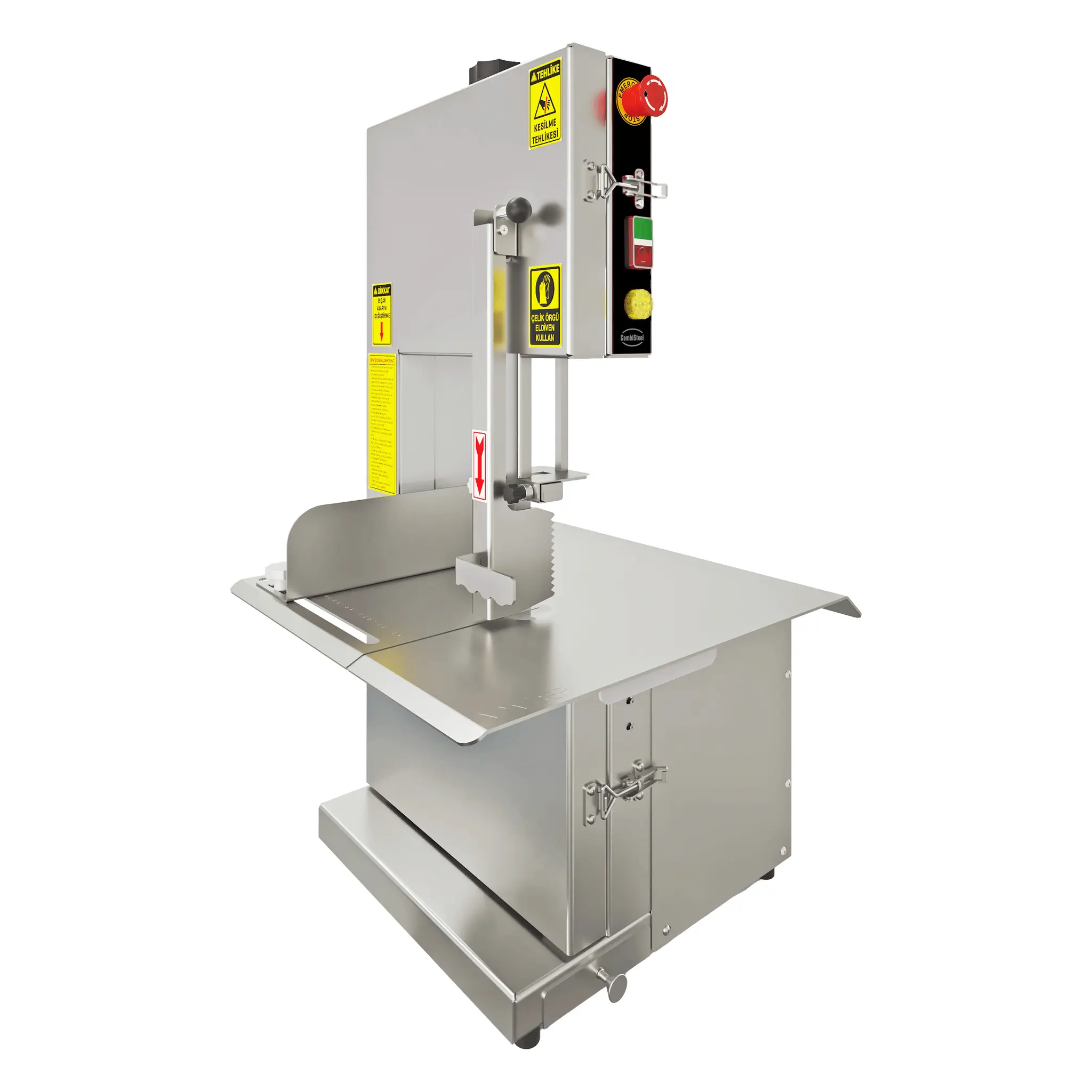 Scie à ruban 400v - structure inox