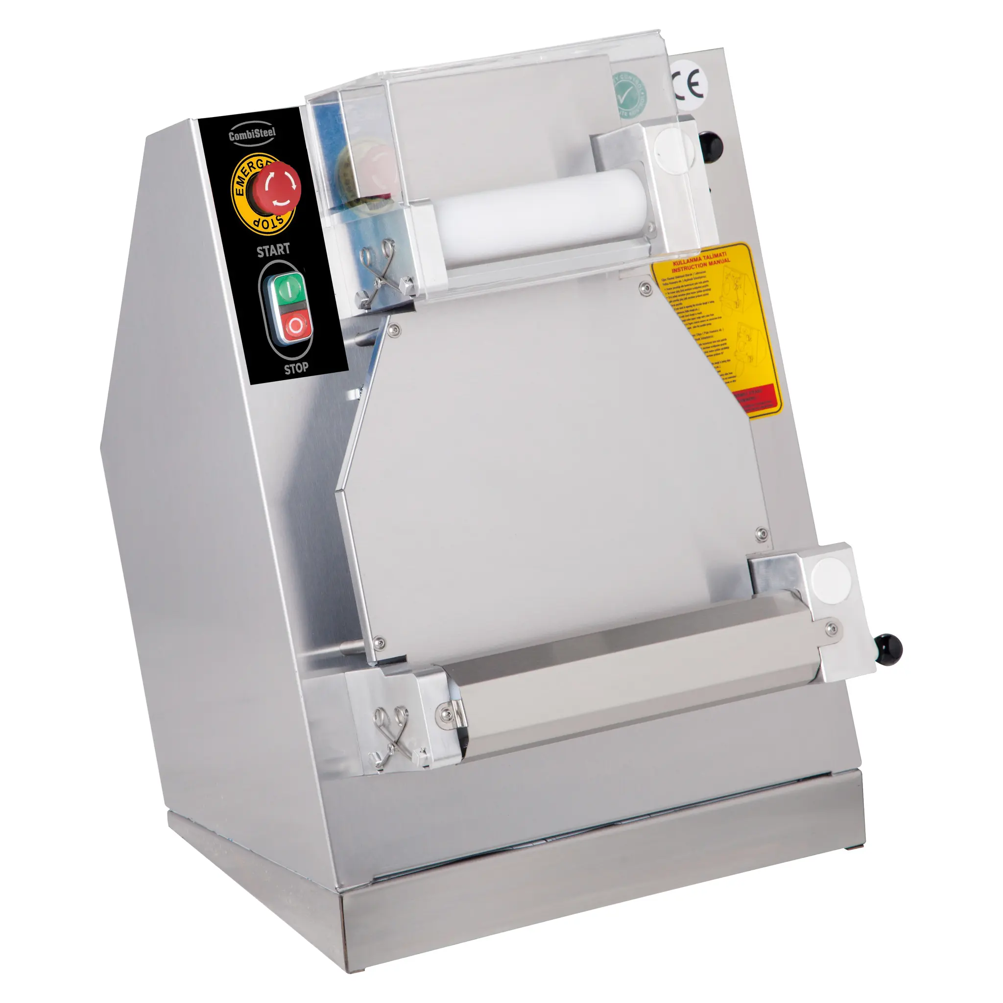 Laminoir à pâte 40cm droit - tout inox