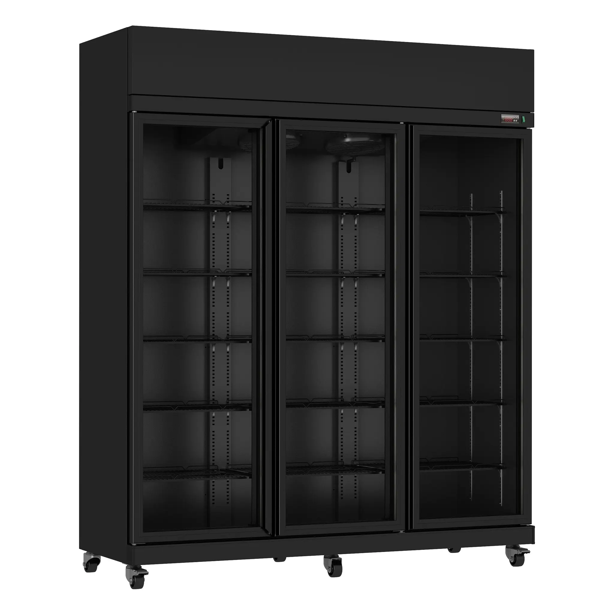Vitrine réfrigérée positive 3 portes en verre  1180 L
