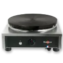 Crêpière gaz carrée Ø40cm gamme standard, allumage par train d'étincelles