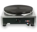 Crêpière gaz carrée Ø35cm gamme confort - allumage par train d'étincelles, régulation thermostatique