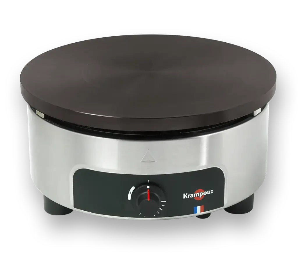 Crêpière gaz Ø40cm gamme confort - allumage à train d’étincelle