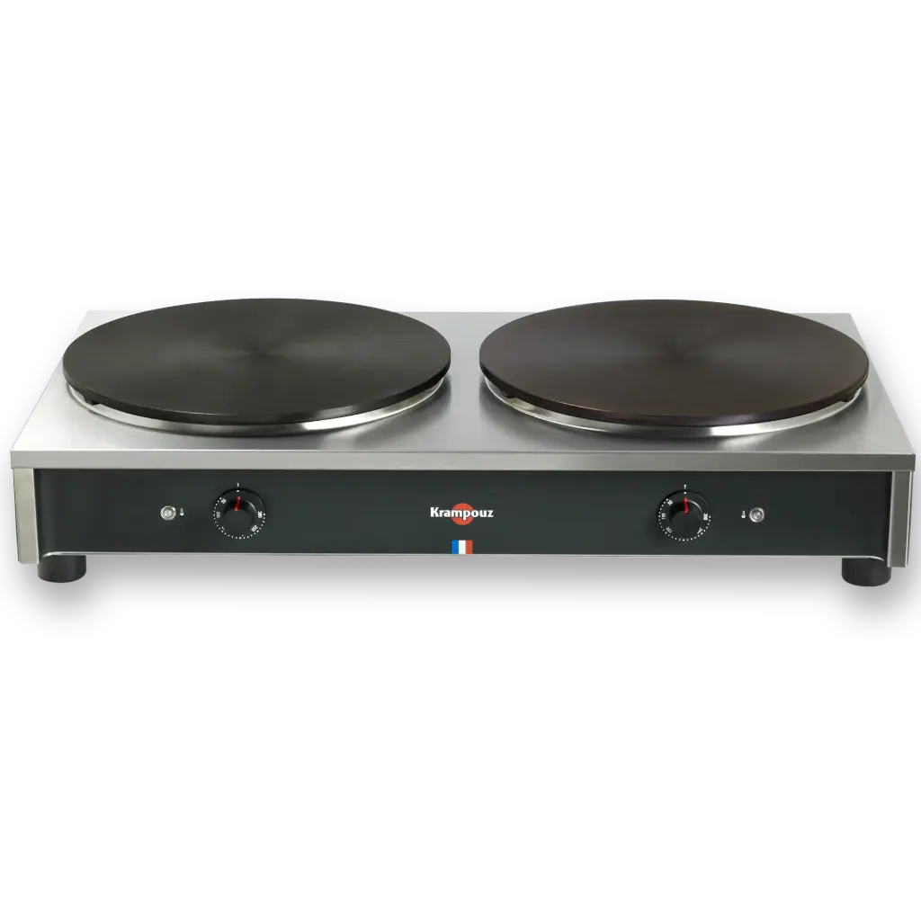Crêpière électrique double Ø40cm gamme standard 