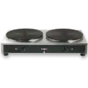 Crêpière électrique double Ø40cm gamme standard 