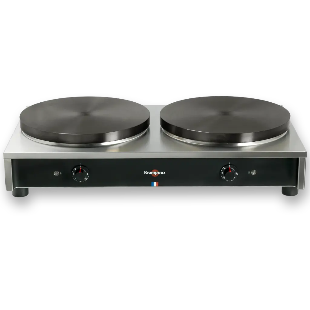 Crêpière électrique double Ø35cm gamme confort