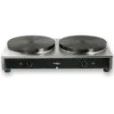 Crêpière électrique double Ø35cm gamme confort