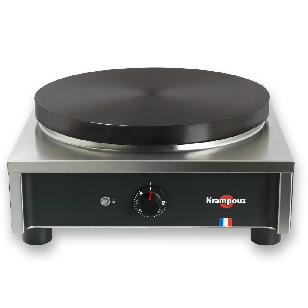 Crêpière électrique carrée Ø40cm gamme confort 400V