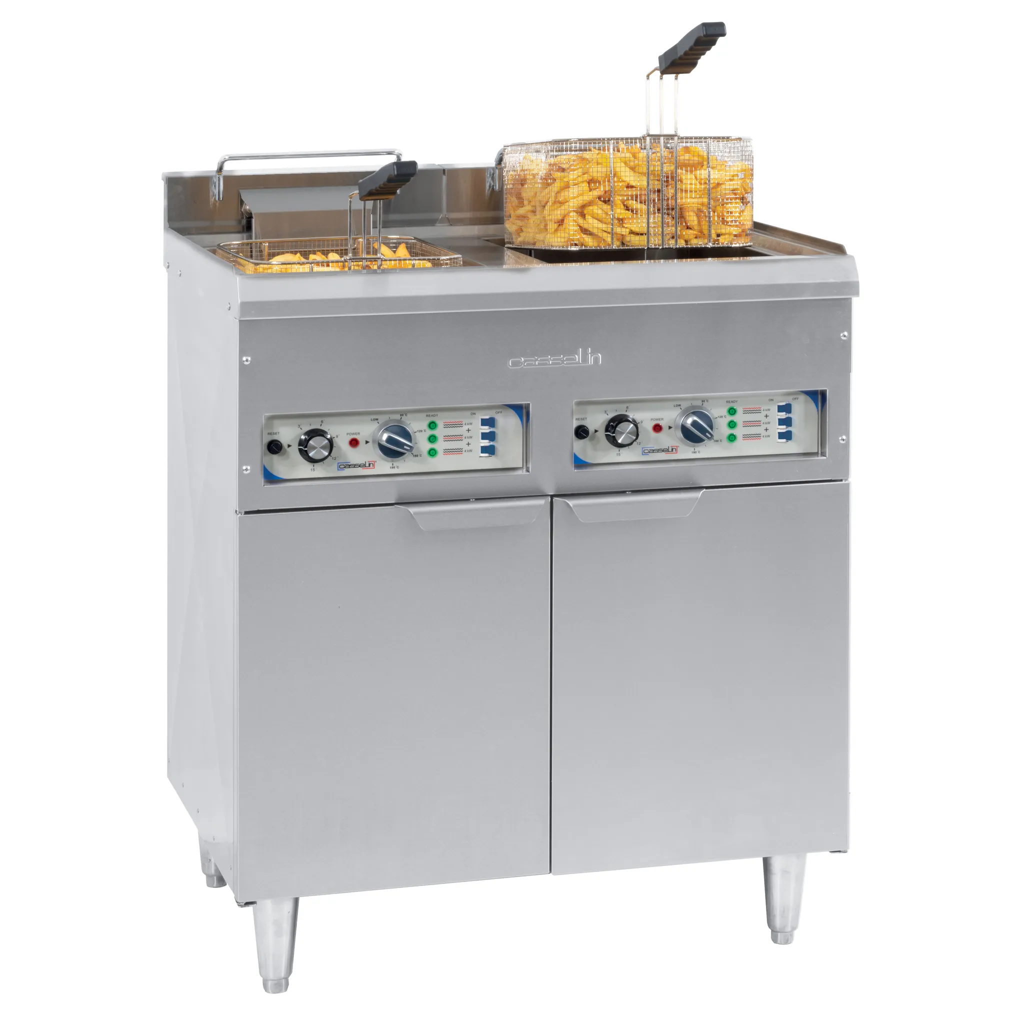 Friteuse électrique sur pieds 2 x 16 litres