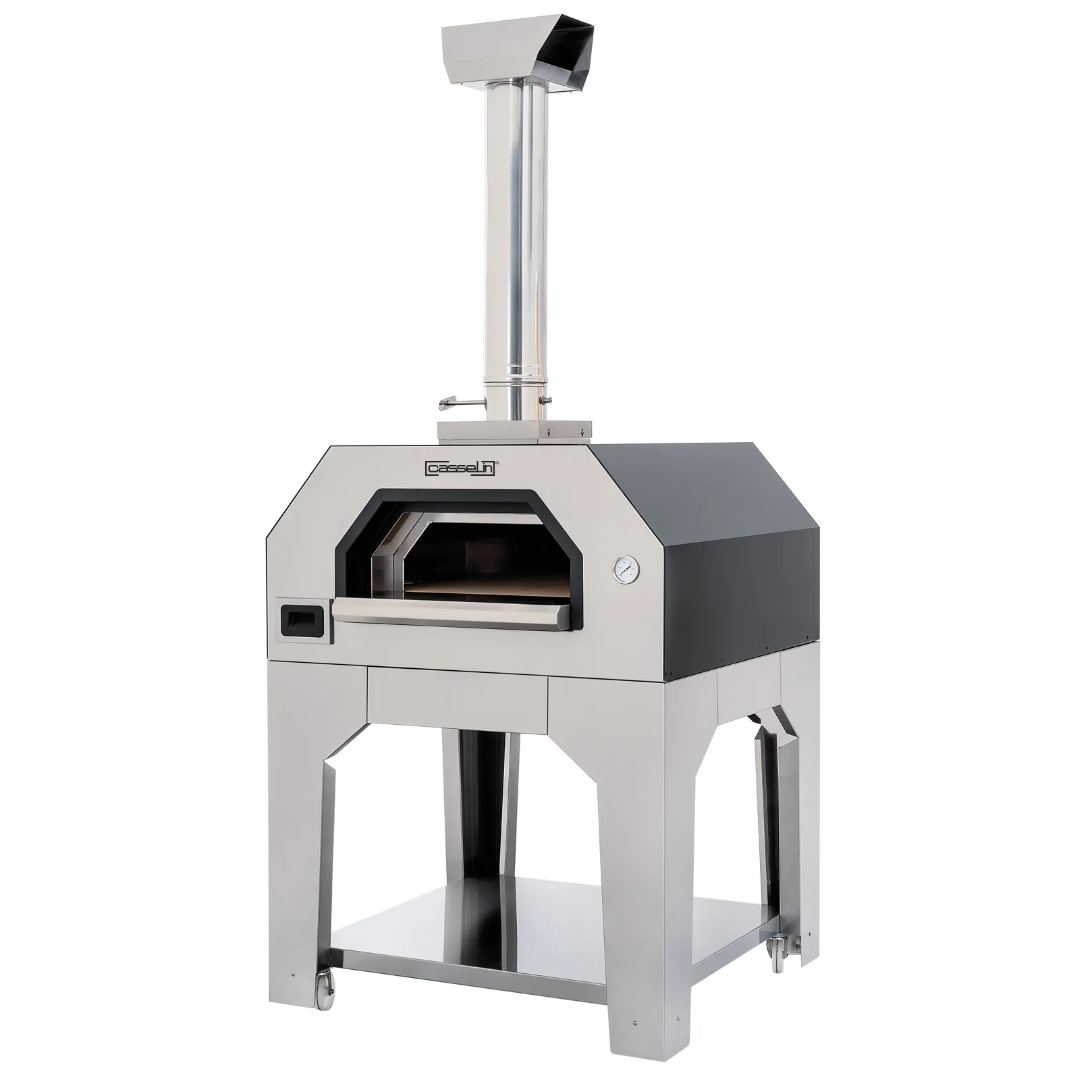 Four à pizza à bois 4 pizzas 35cm