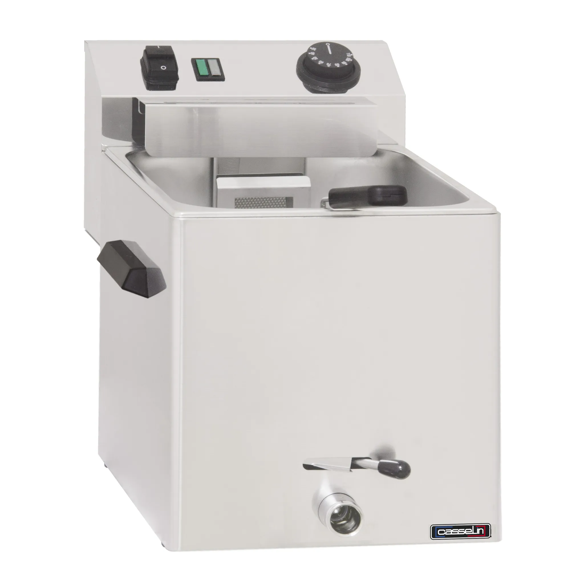 Cuiseur à pâtes électrique
avec vanne de vidange - 1 panier