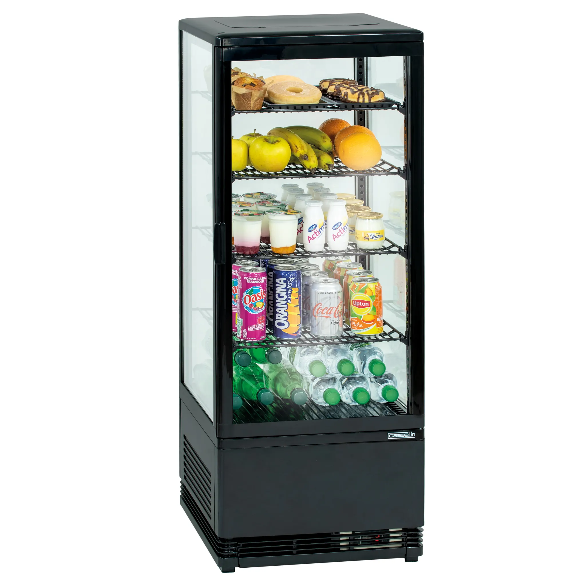 Vitrine réfrigérée positive 98L Noire
