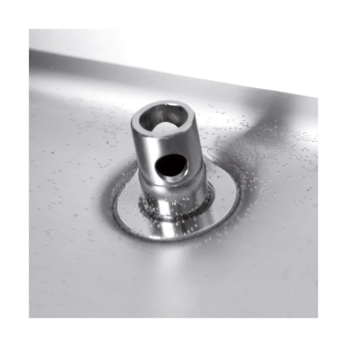 Option: Décharge (3 pcs) cuvette bruleurs (6 feux)