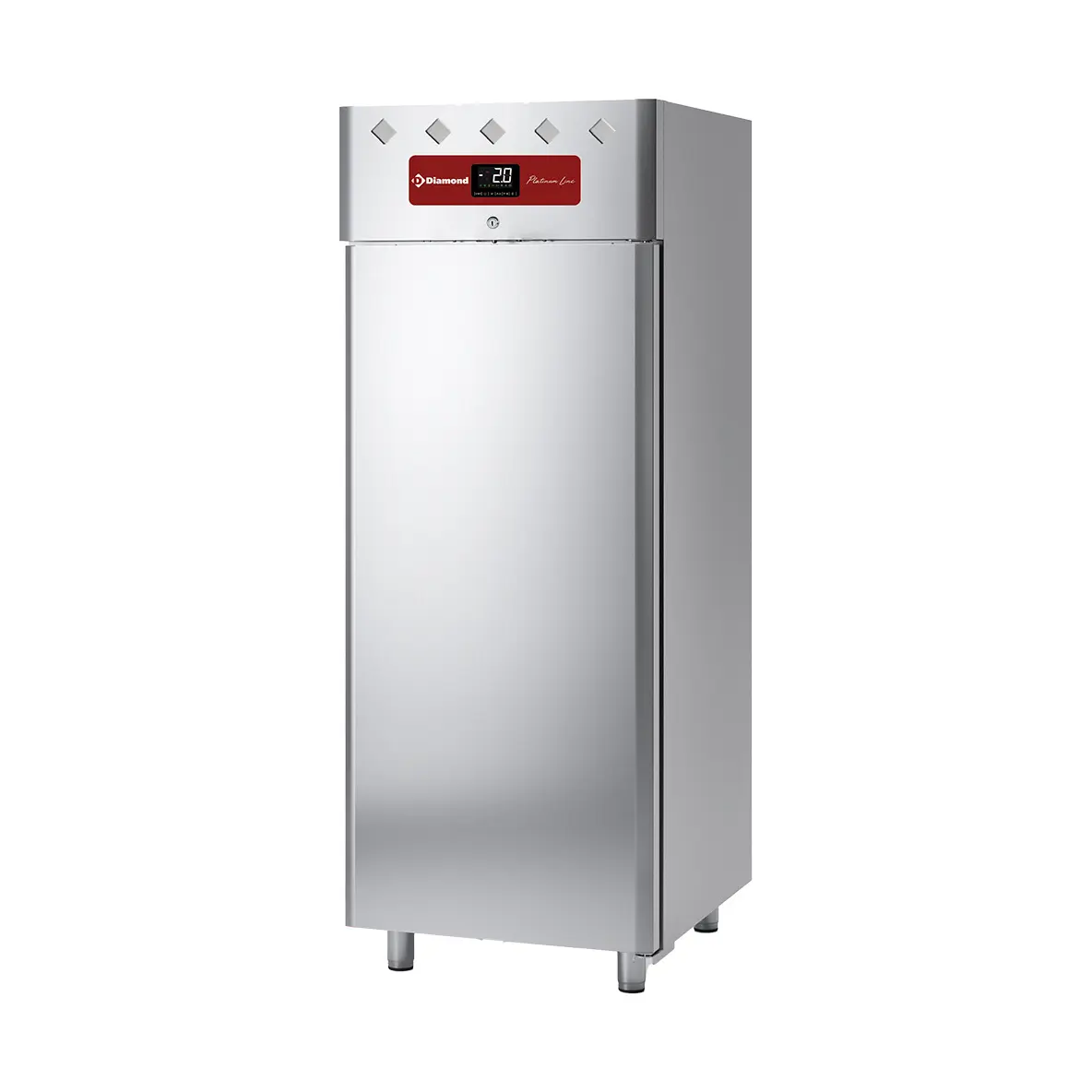 Armoire frigorifique 700 litres ventilée, 1 porte GN 2/1