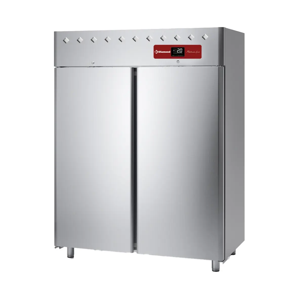 Armoire frigorifique 1400 litres ventilée, 2 portes GN 2/1