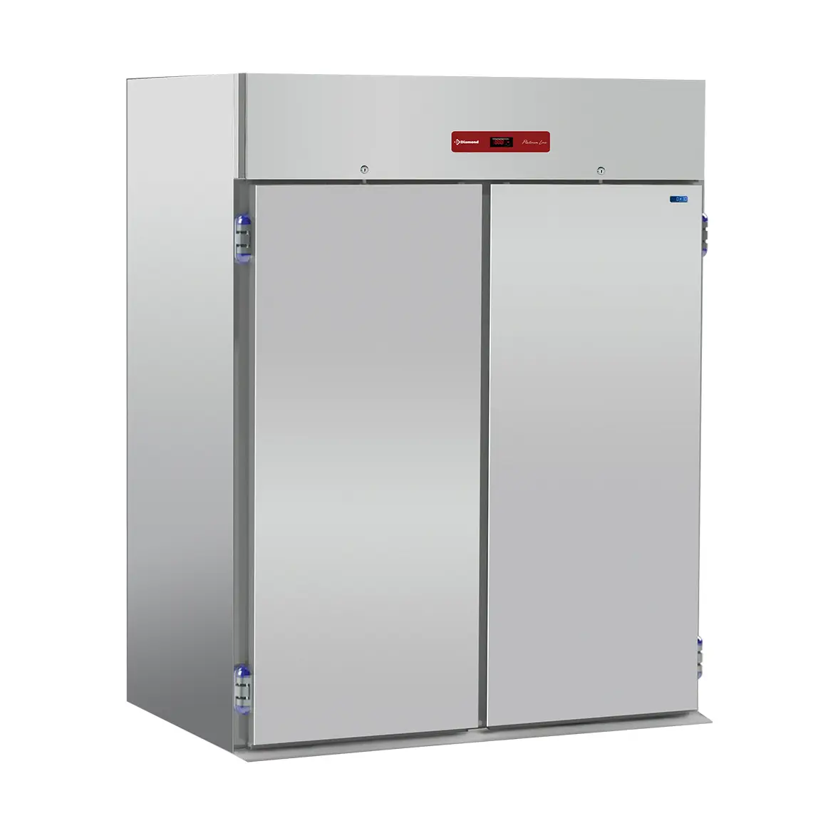 Armoire frigorifique, 2 chariots GN 2/1 - EN 600x800