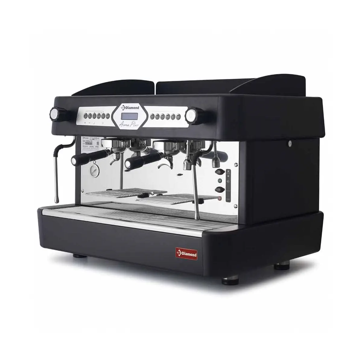 Machine à café 2 groupes, automatique (avec display) - NOIR