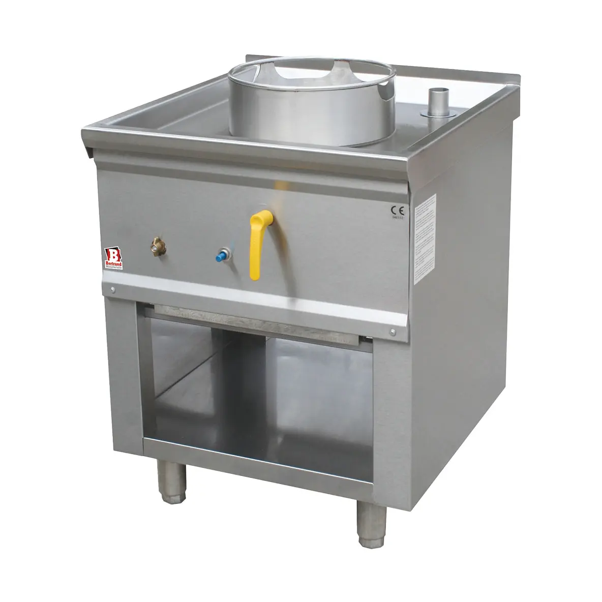 Fourneau wok 1 brûleur