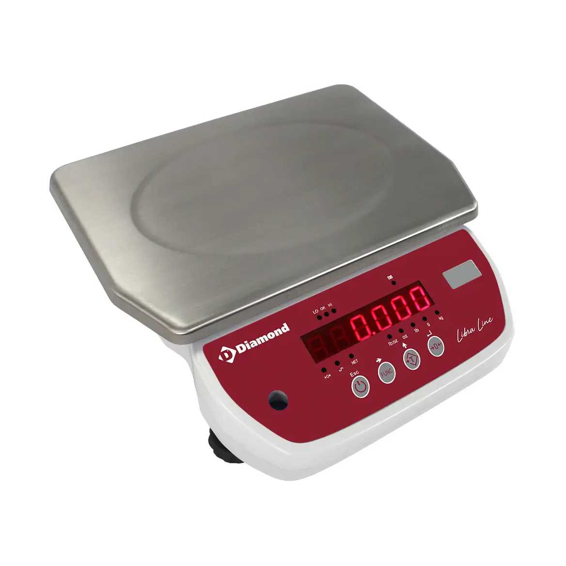 Balance électronique inox, 15Kg x 2g