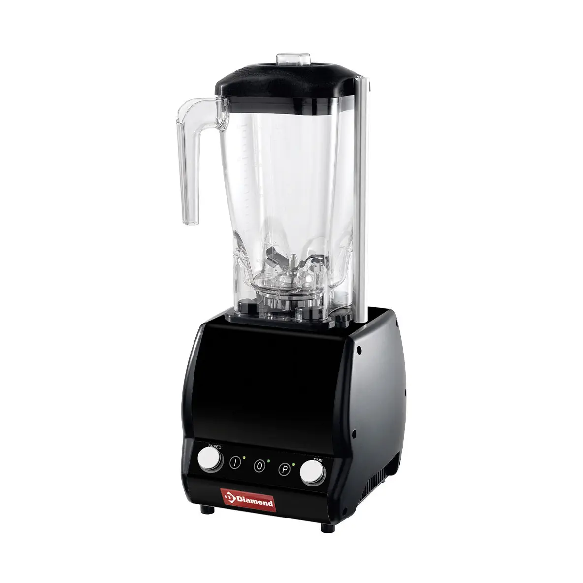 Mixer professionnel , verre carré 2 Lit , avec timer -  variateur vitesse