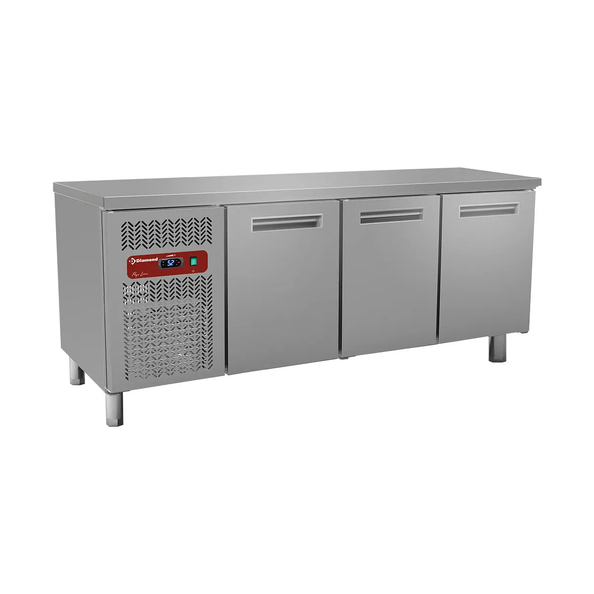 Table frigorifique, ventilée, 3 portes (395 Lit.)