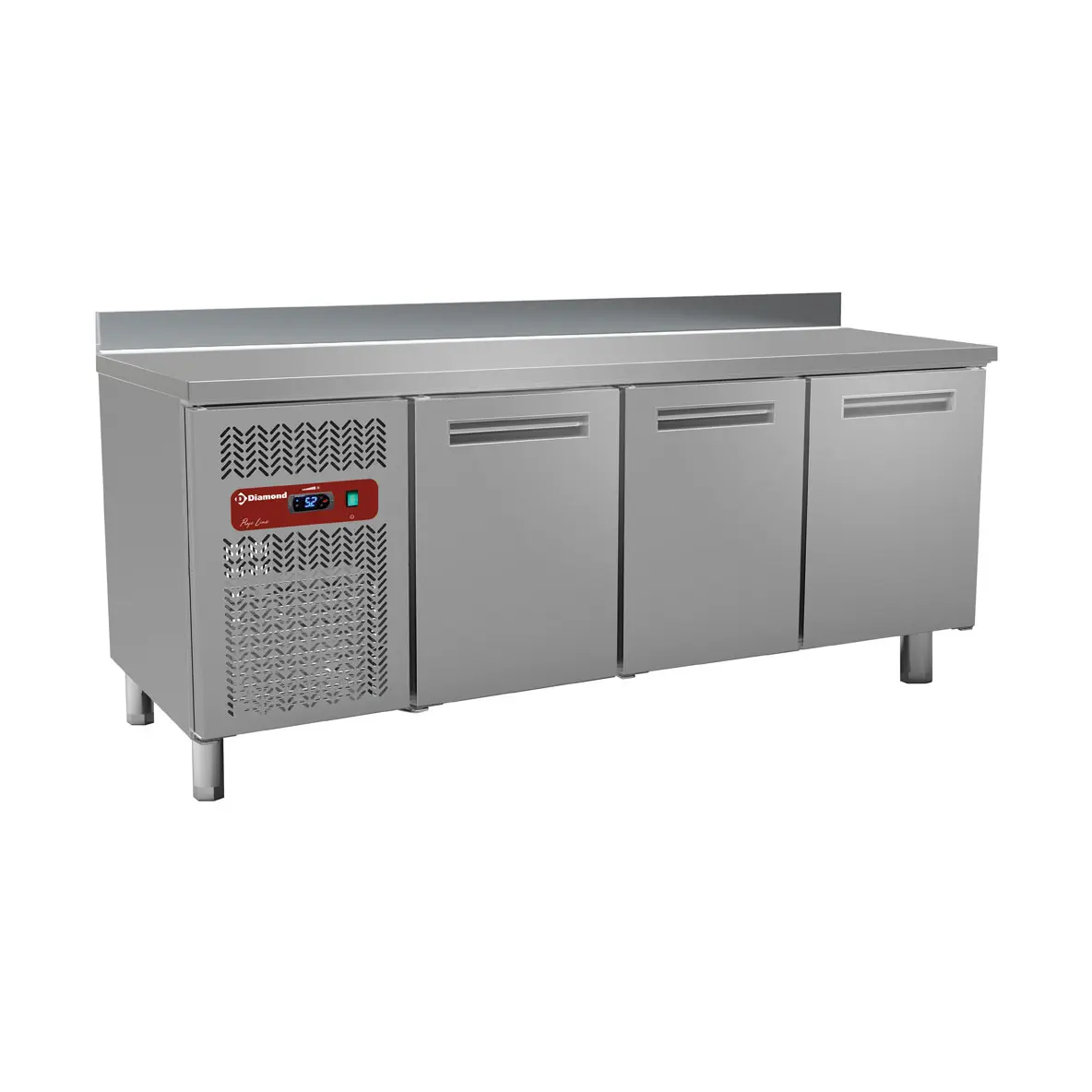 Table frigorifique, ventilée, 3 portes (395 Lit.)