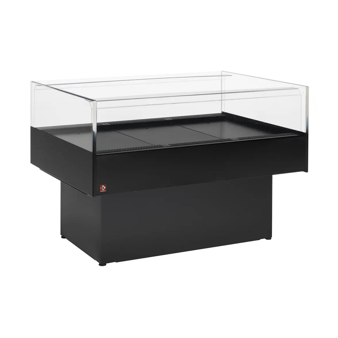Vitrine self-service réfrigérée "panoramique" - NOIR