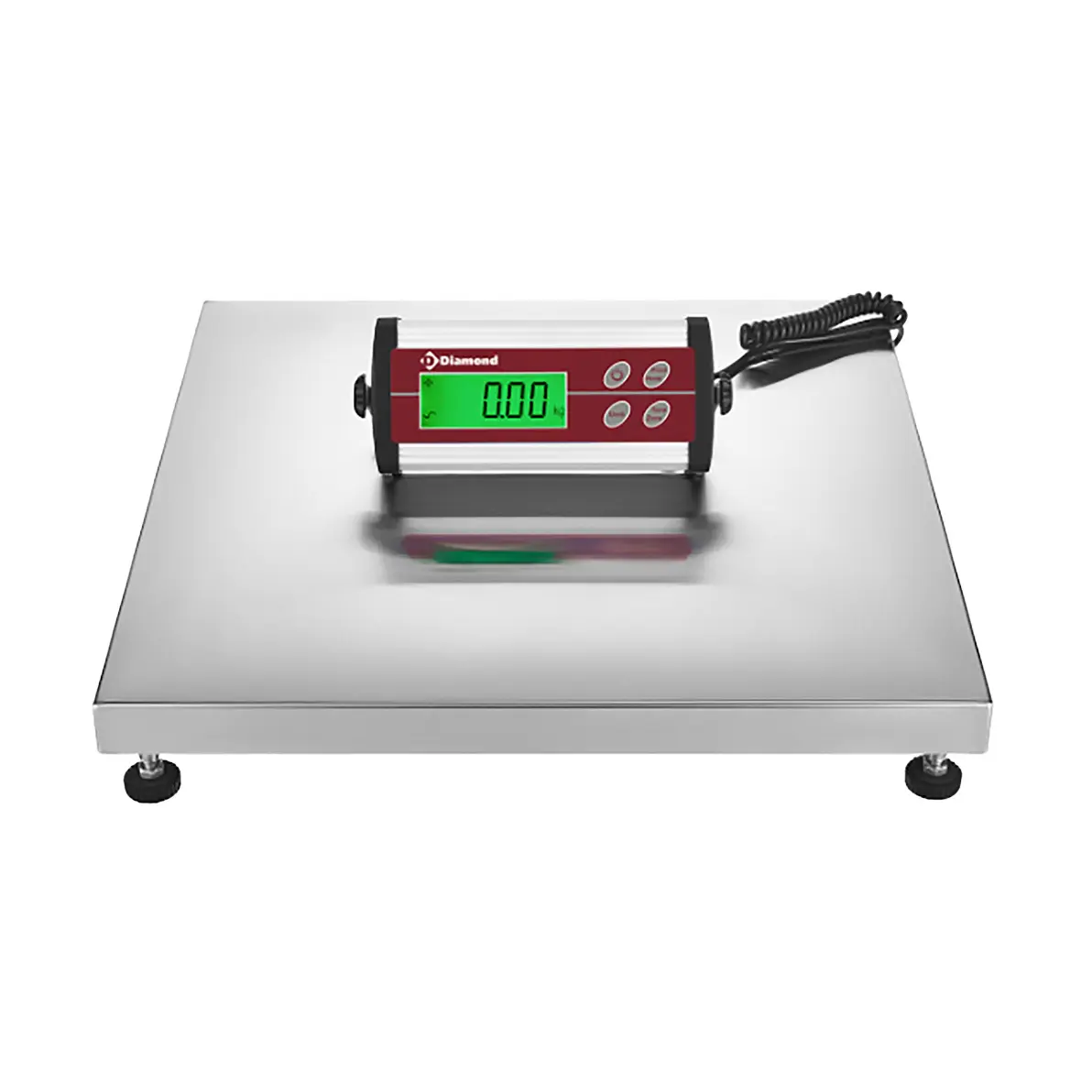 Bascule électronique inox, 150Kg x 50g