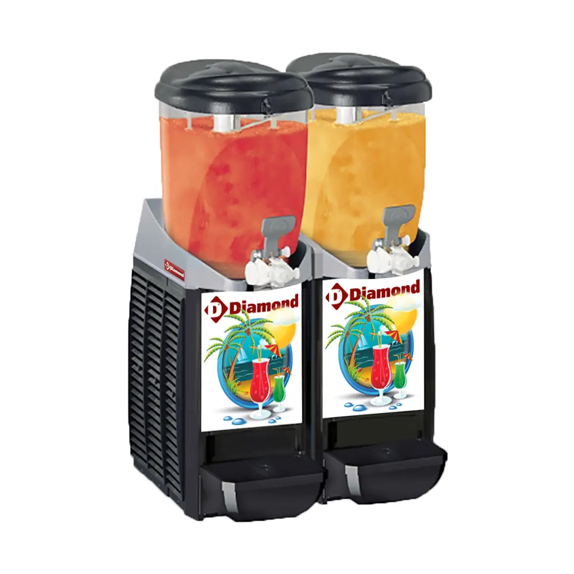 Machine/distributeur granita, 2x 5,5 litres