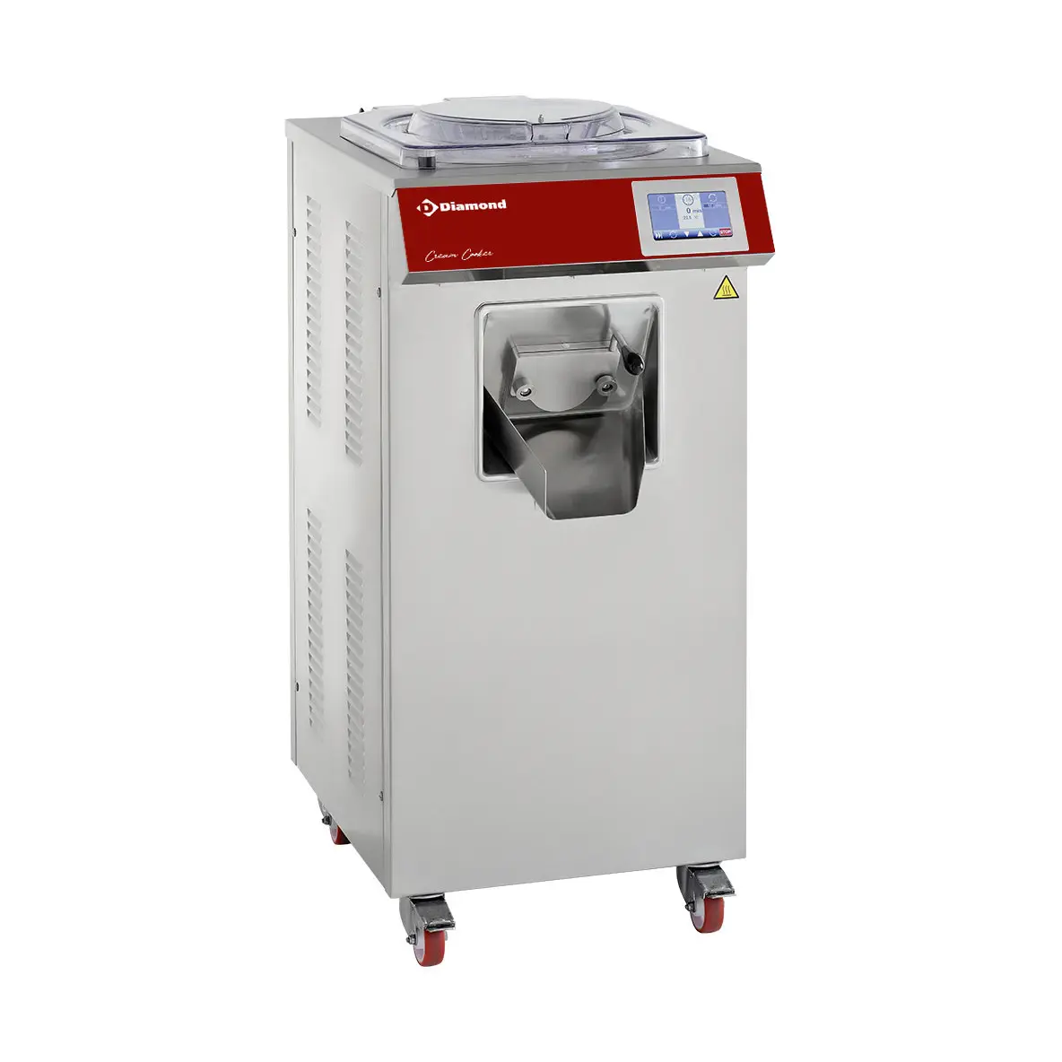 Cuiseur crèmes/sauces 30 L/h, cond. à air, VV/TS