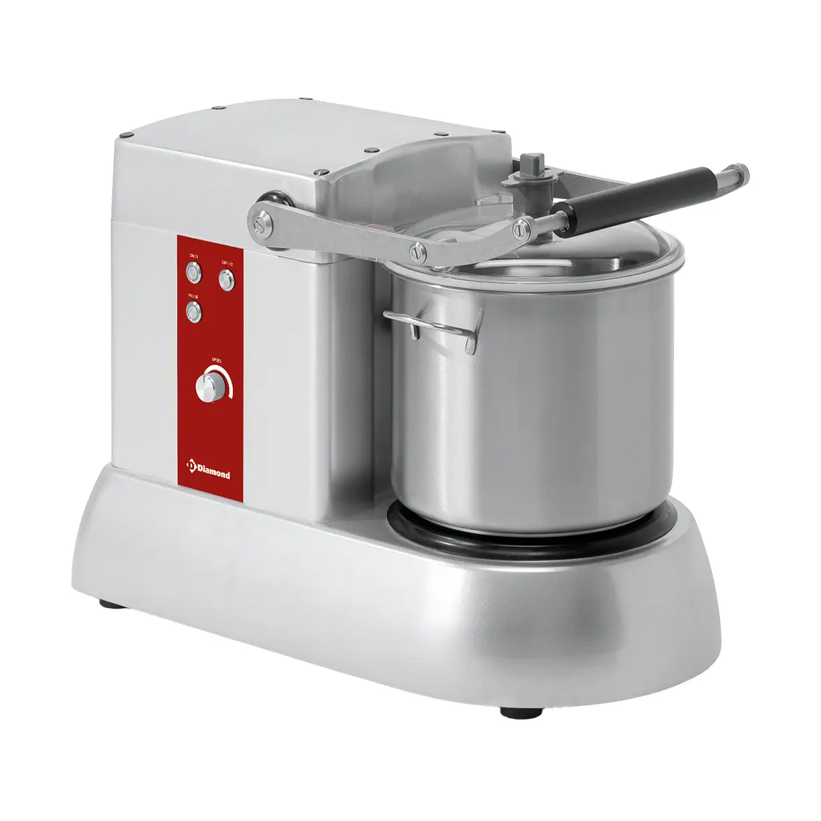Cutter inox, 15 Lit, de table, variateur de vitesse