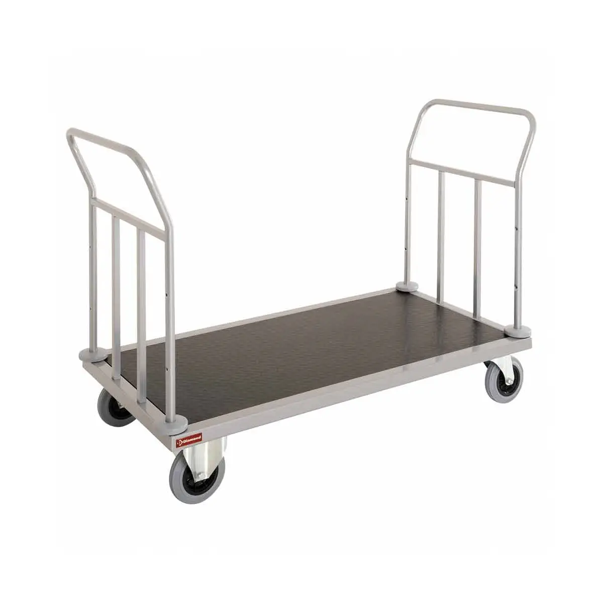 Chariot transfert valises, double poignée
