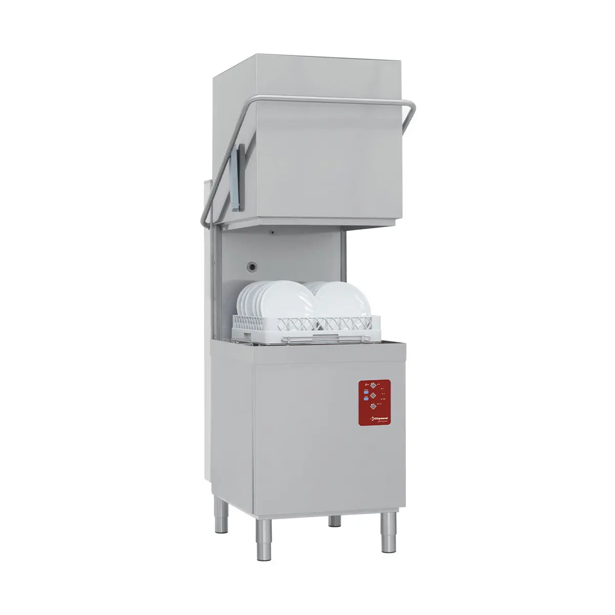 Lave-vaisselle capot, panier 500x500 mm + Break Tank