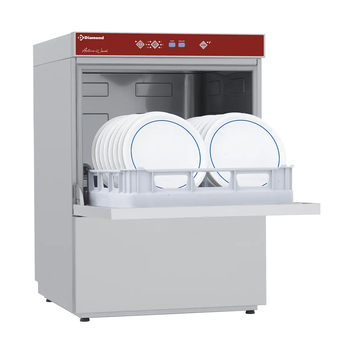 Lave-vaisselle panier 500x500 mm + pompe de vidange