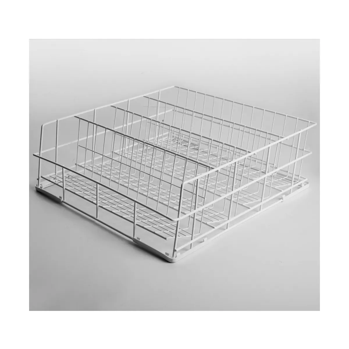 Panier verres Ø 110 mm, 500x500 mm Rilsan