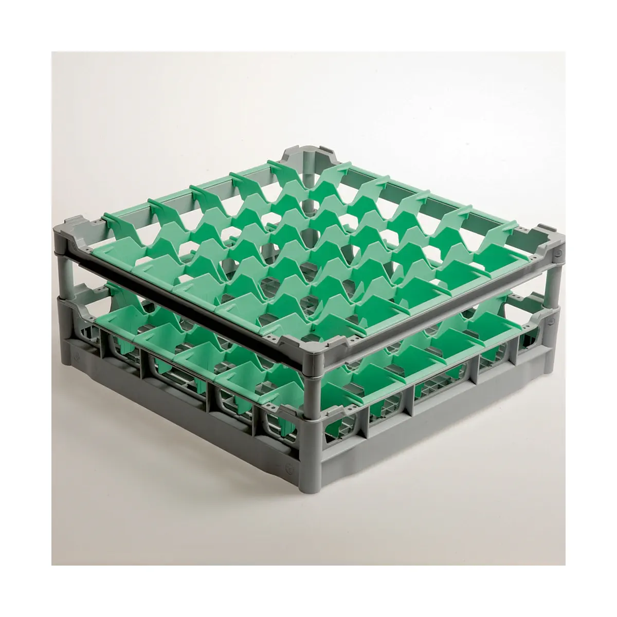 Panier 36 verres Ø 73 mm, h165, Polyprop.