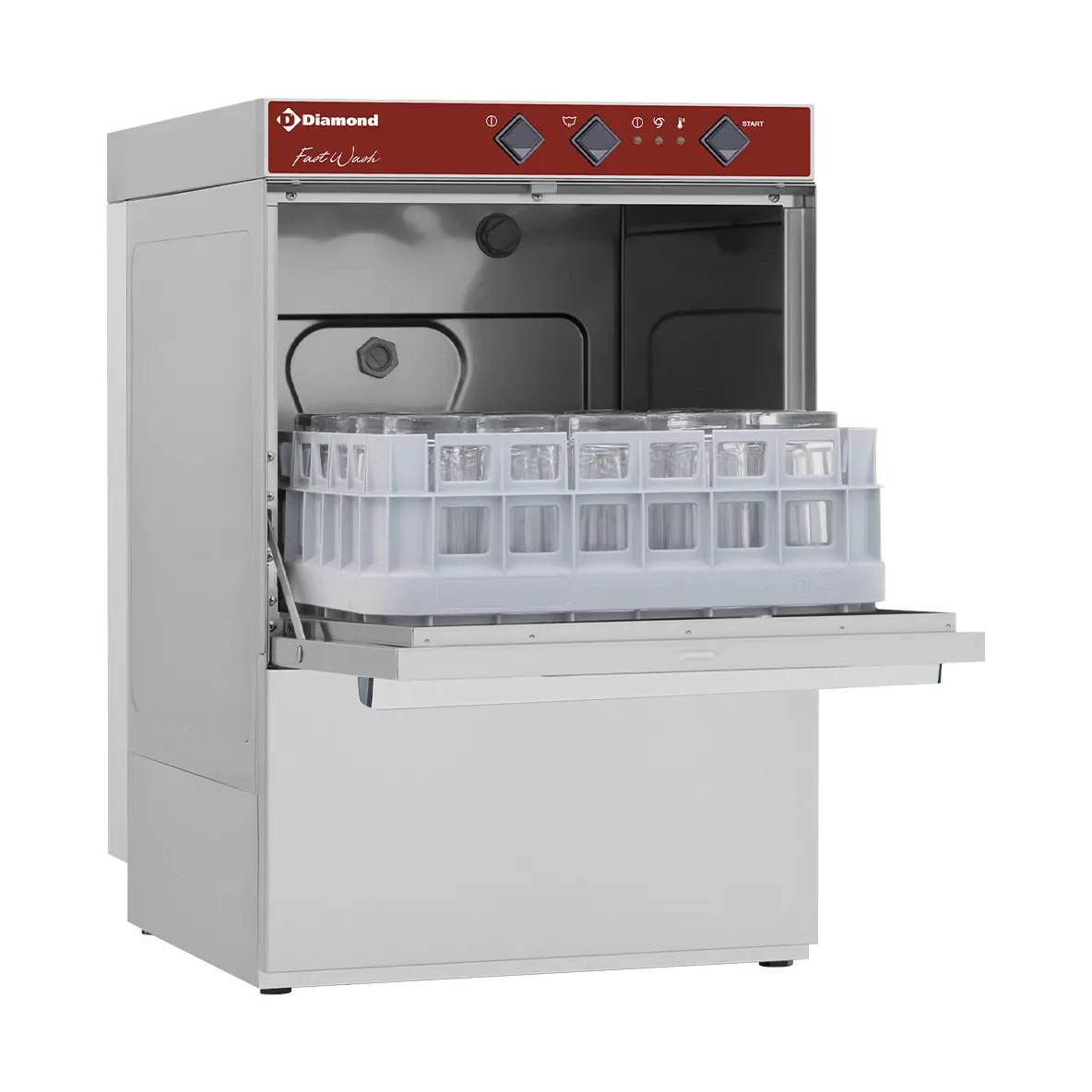 Lave-verres panier 400x400 mm + adoucisseur