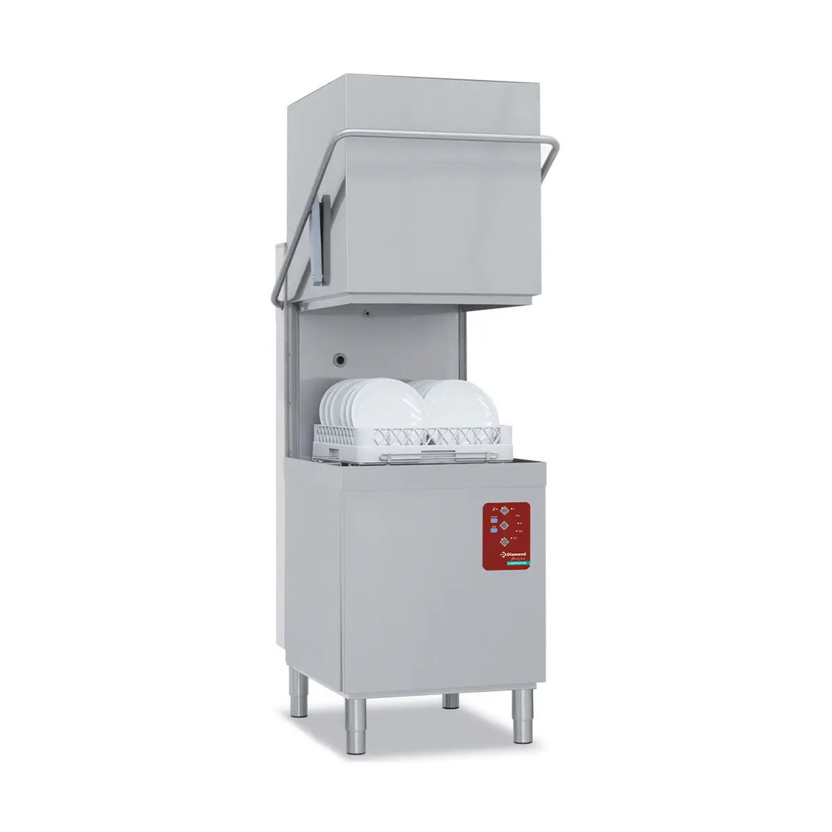 Lave-vaisselle à capot, panier 500x500 mm "Full Hygiene"