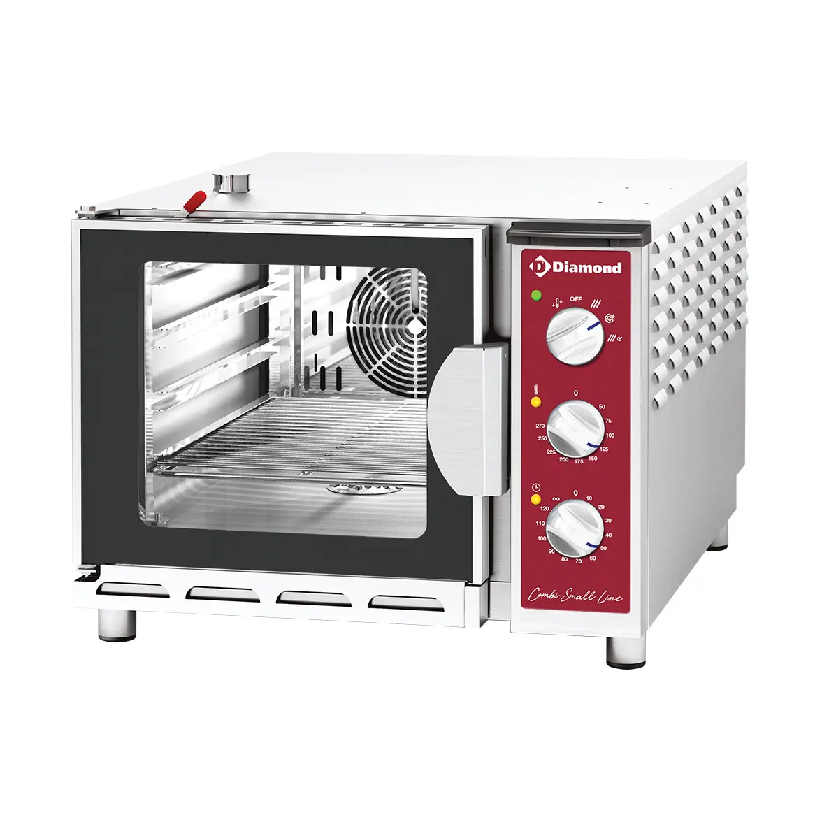 Four électrique vapeur-convection, 4x GN 1/1